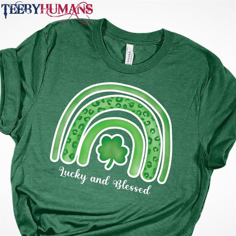 Lucky And Blessed Shirt St Patrick Sweatshirt Hoodie