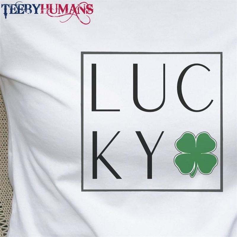 Lucky Clover St Patrick’s Day Shirt Patricks T-Shirt For Women Classic