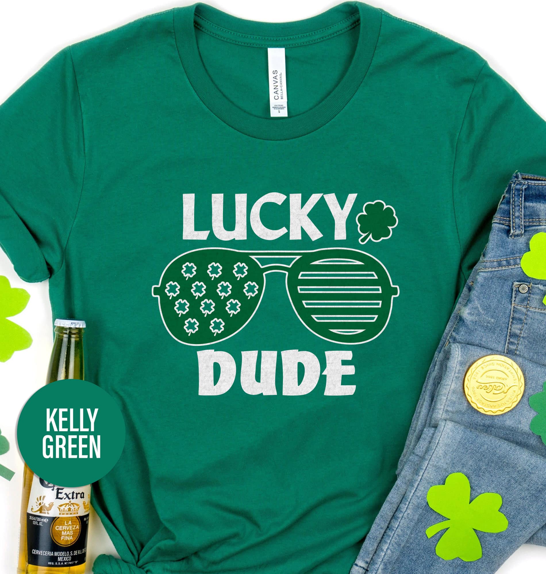 Lucky Dude St Patricks Day St. Patrick’s Day T shirt