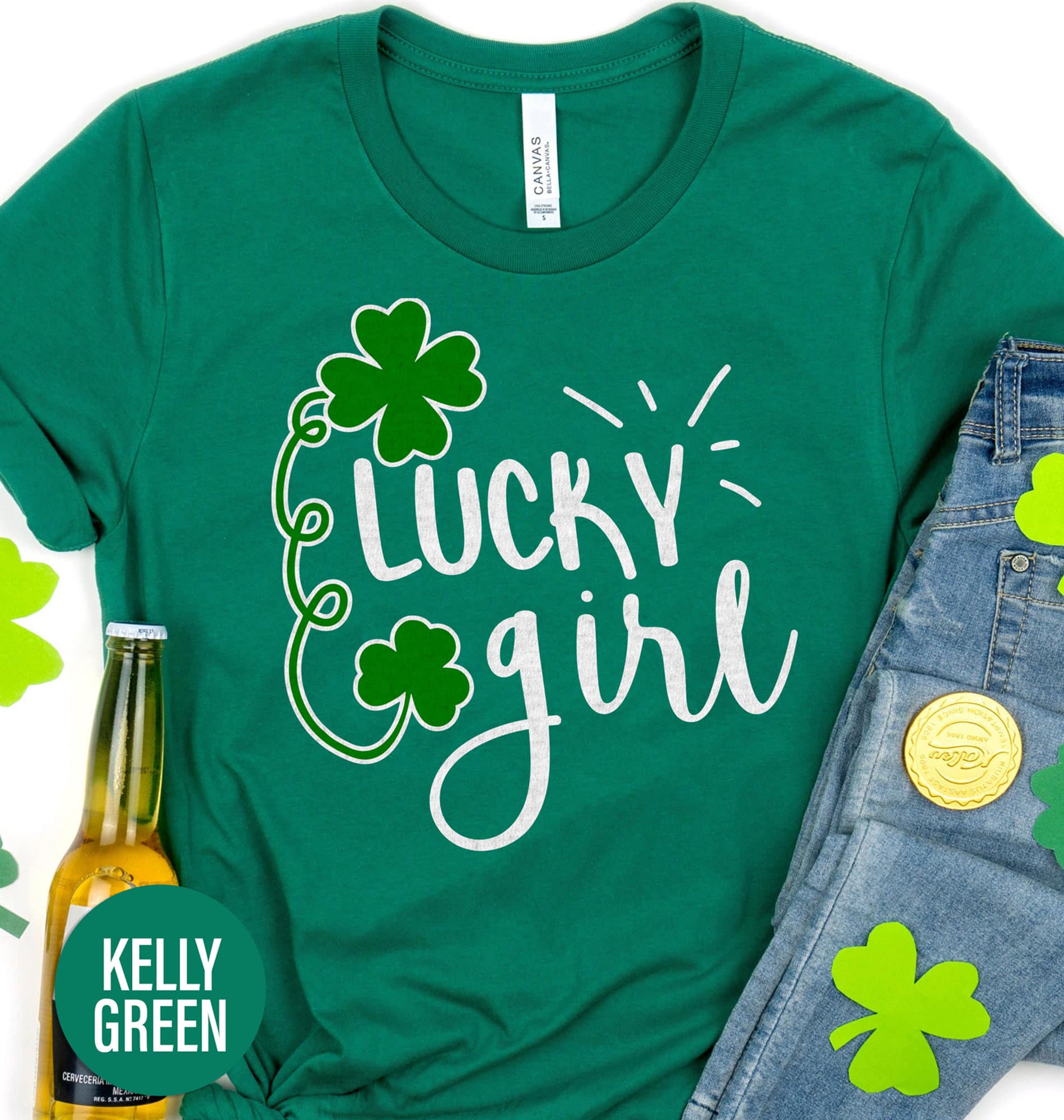 Lucky Girl St. Patrick’s Day T shirt