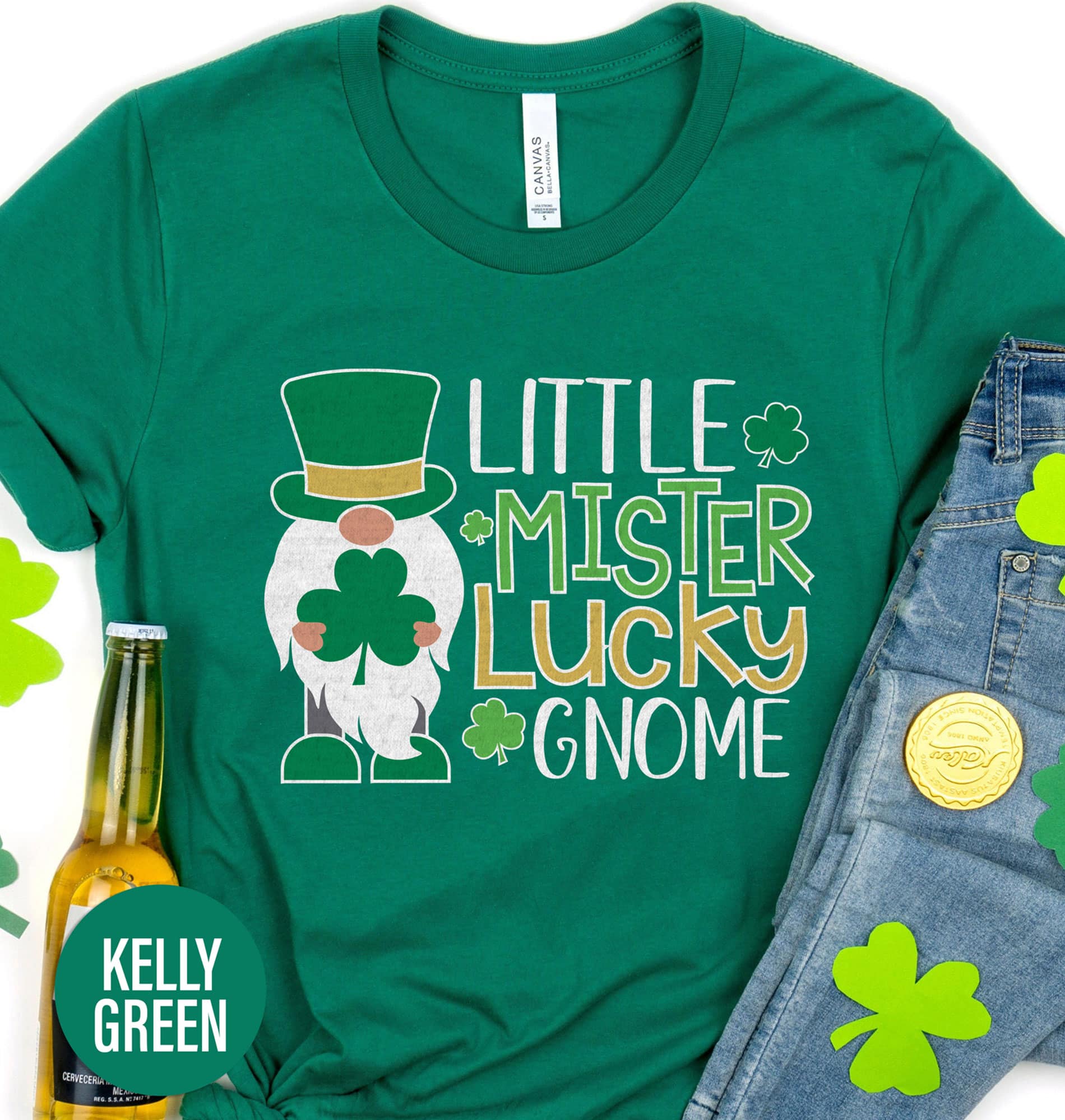 Lucky Gnomes St. Patrick’s Day T shirt