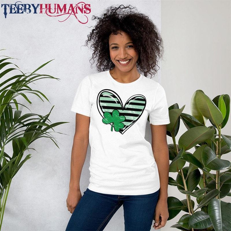 Lucky Heart T Shirt St Patrick’s Day Classic Hoodie