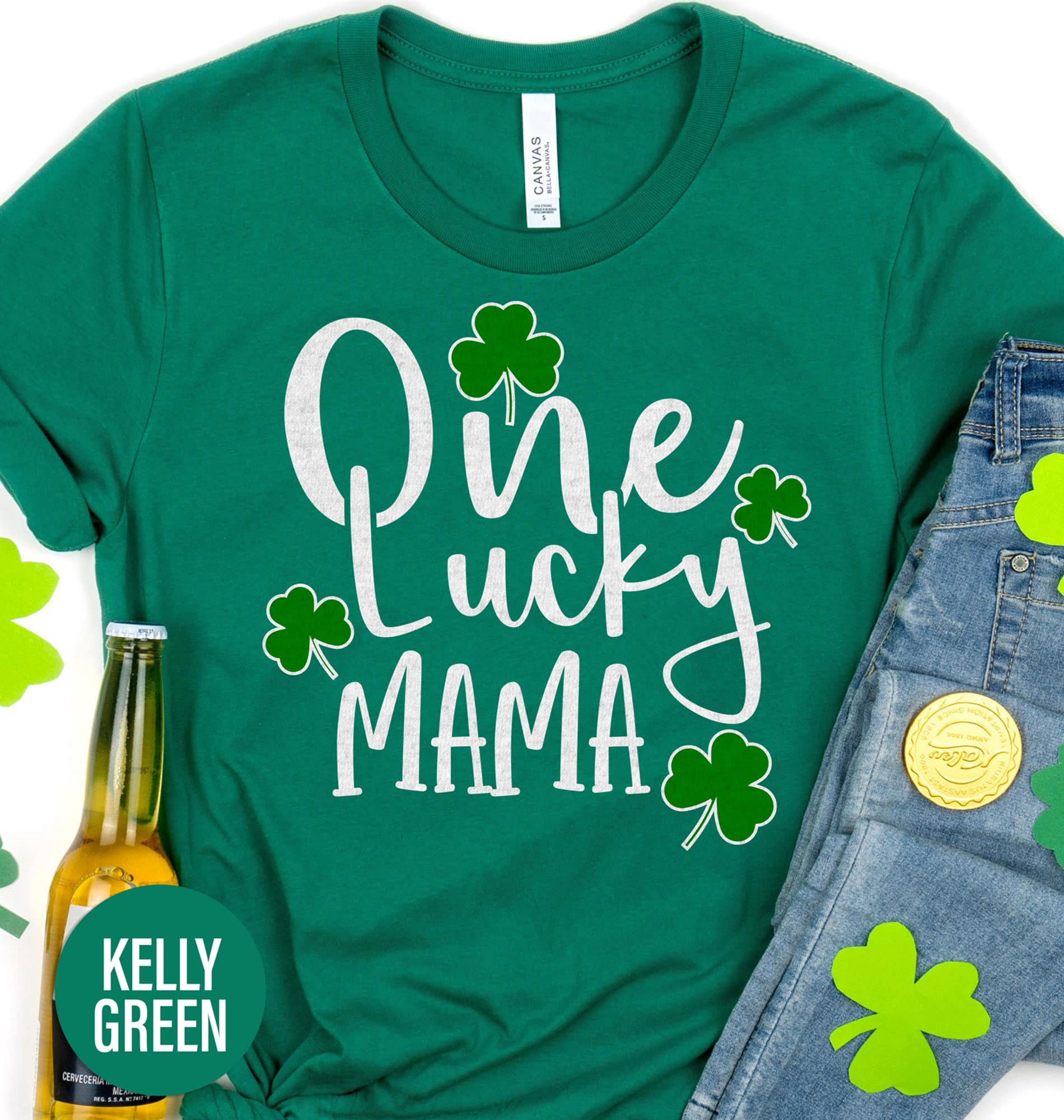 Lucky Mama St. Patrick’s Day T shirt