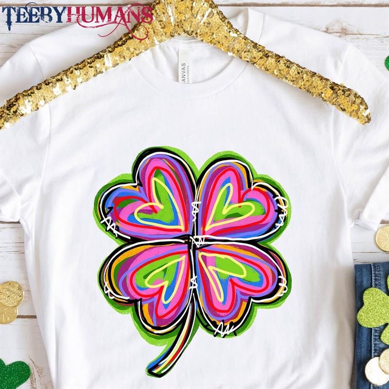 Lucky Shamrock Patrick Day Shirt Sweatshirt Hoodie