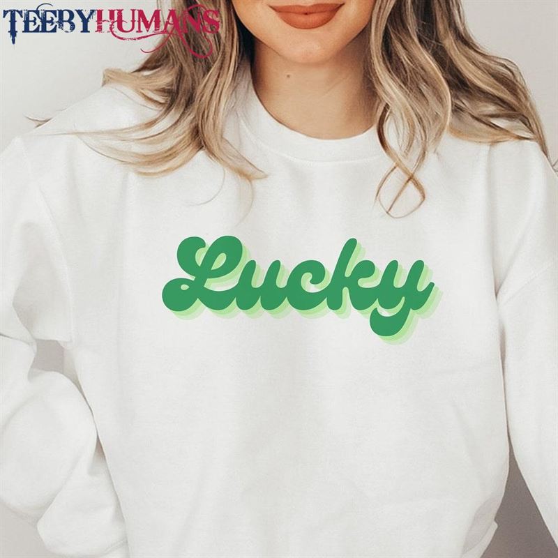 Lucky Shirt Retro Beer St Patricks Day Drinking Classic Hoodie