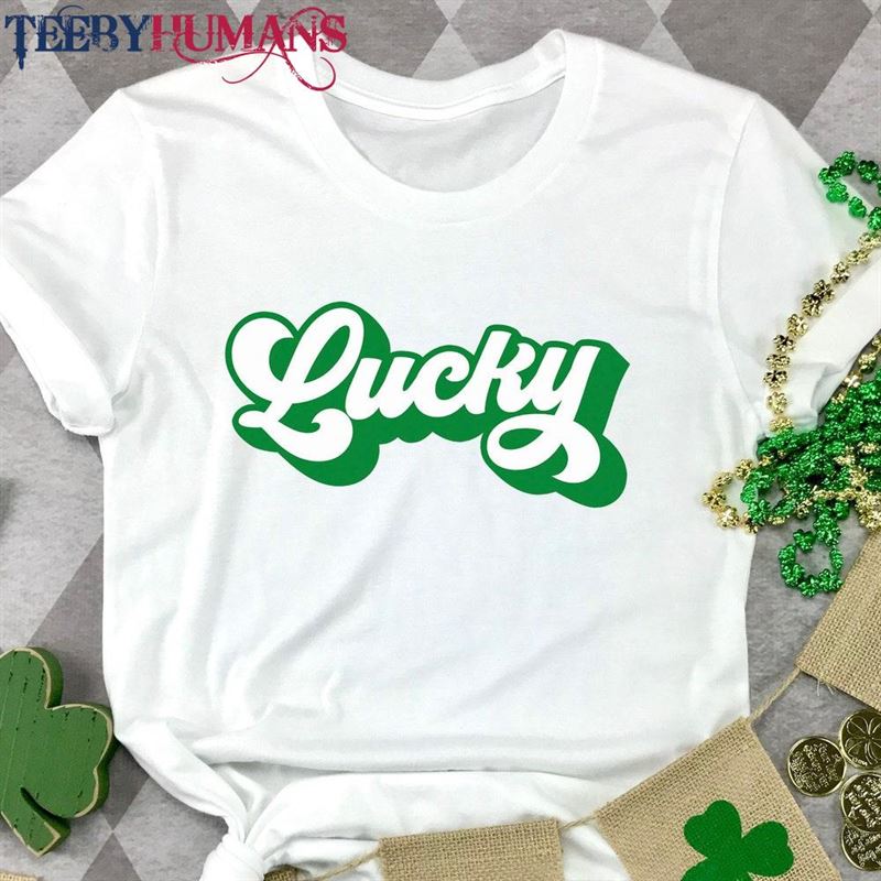 Lucky Vintage Shirt St Patricks Day Irish Gifts Classic T-Shirt