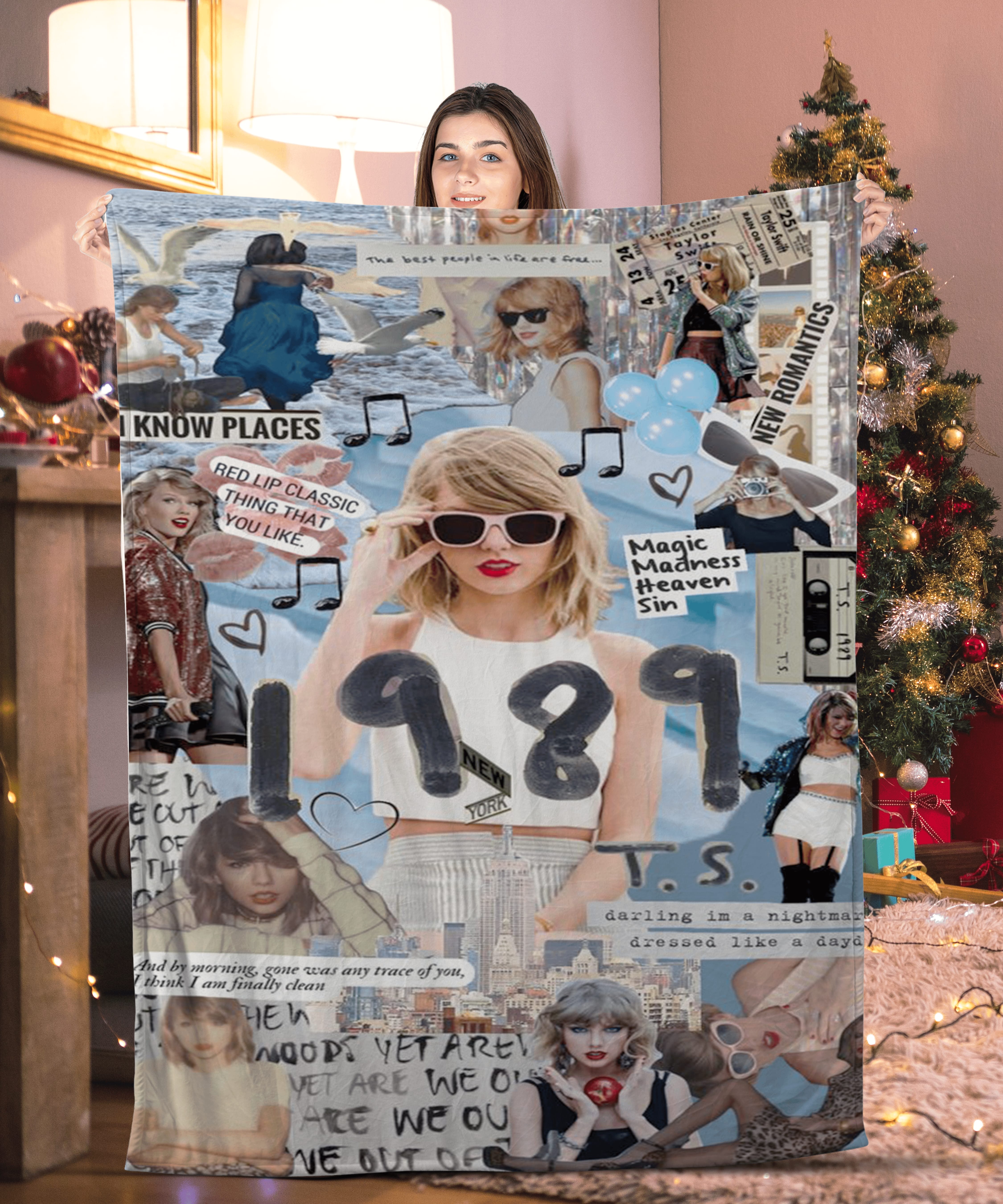 Magic Madness Heaven Sin Taylor Swift Blanket