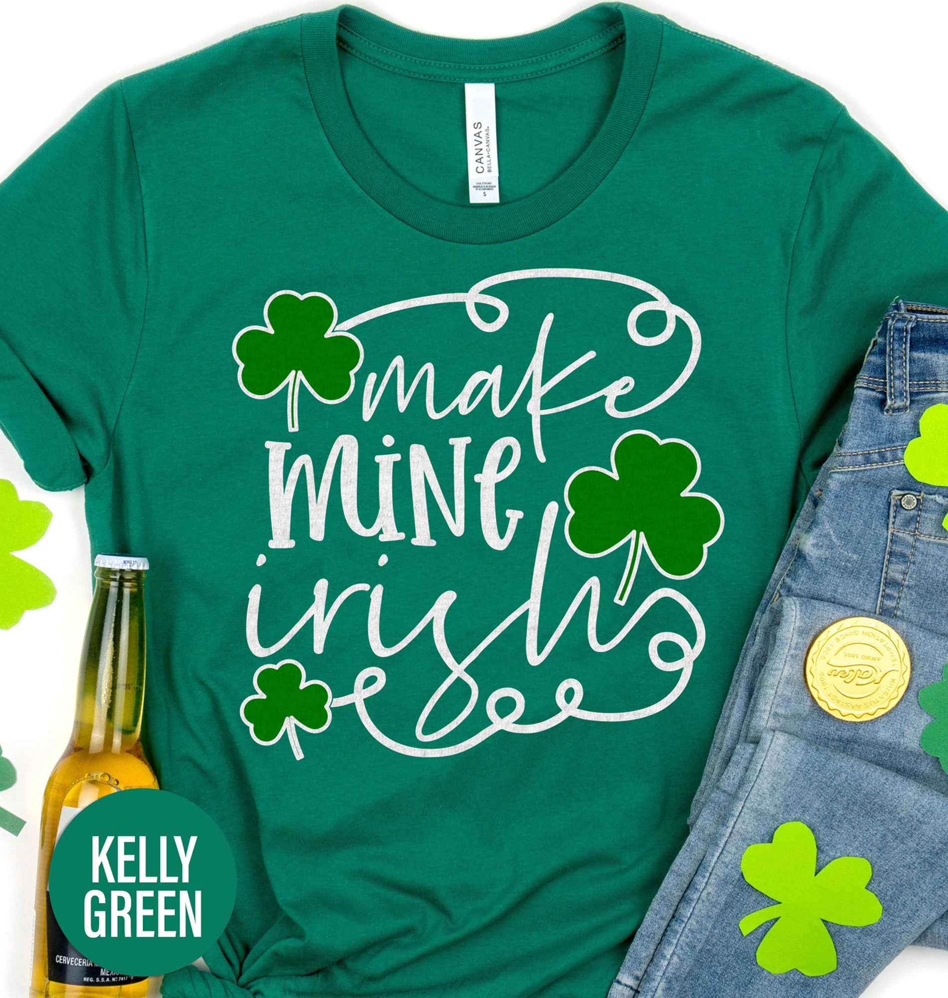 Make Mine Irish St. Patrick’s Day T shirt