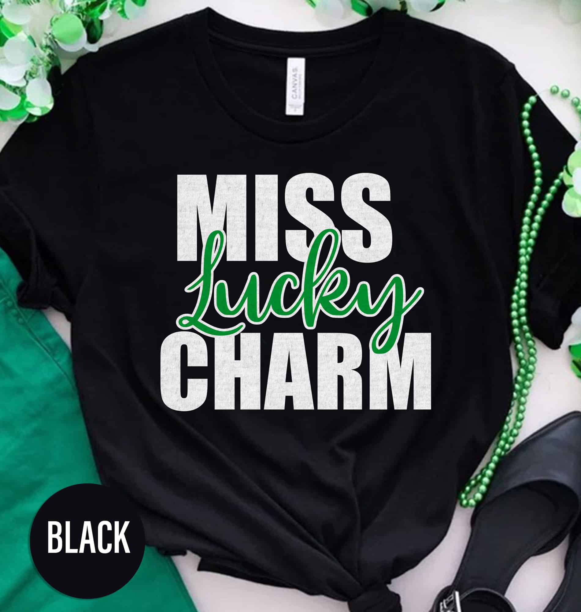 Miss Lucky Charm St. Patrick’s Day T shirt