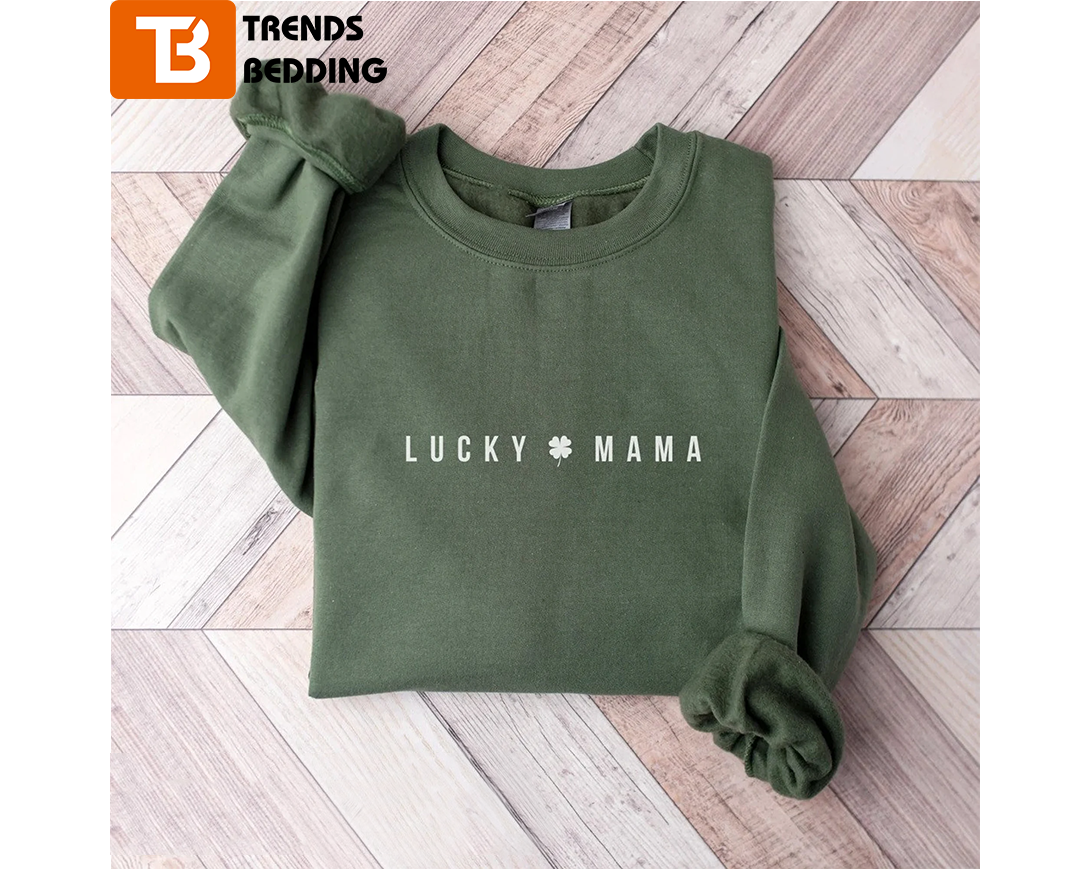 Mom St Patrick’s Day Sweatshirt Outfit