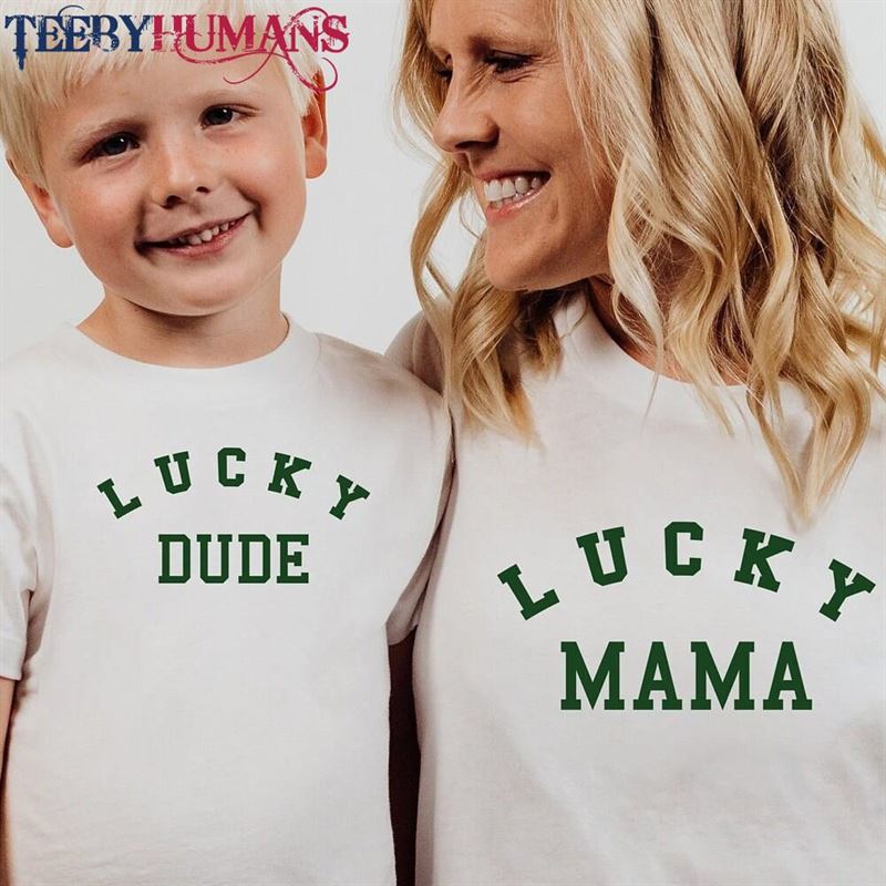 Mommy And Me St Patrick’s Day Shirts Mama Mini Tees Sweatshirt Hoodie