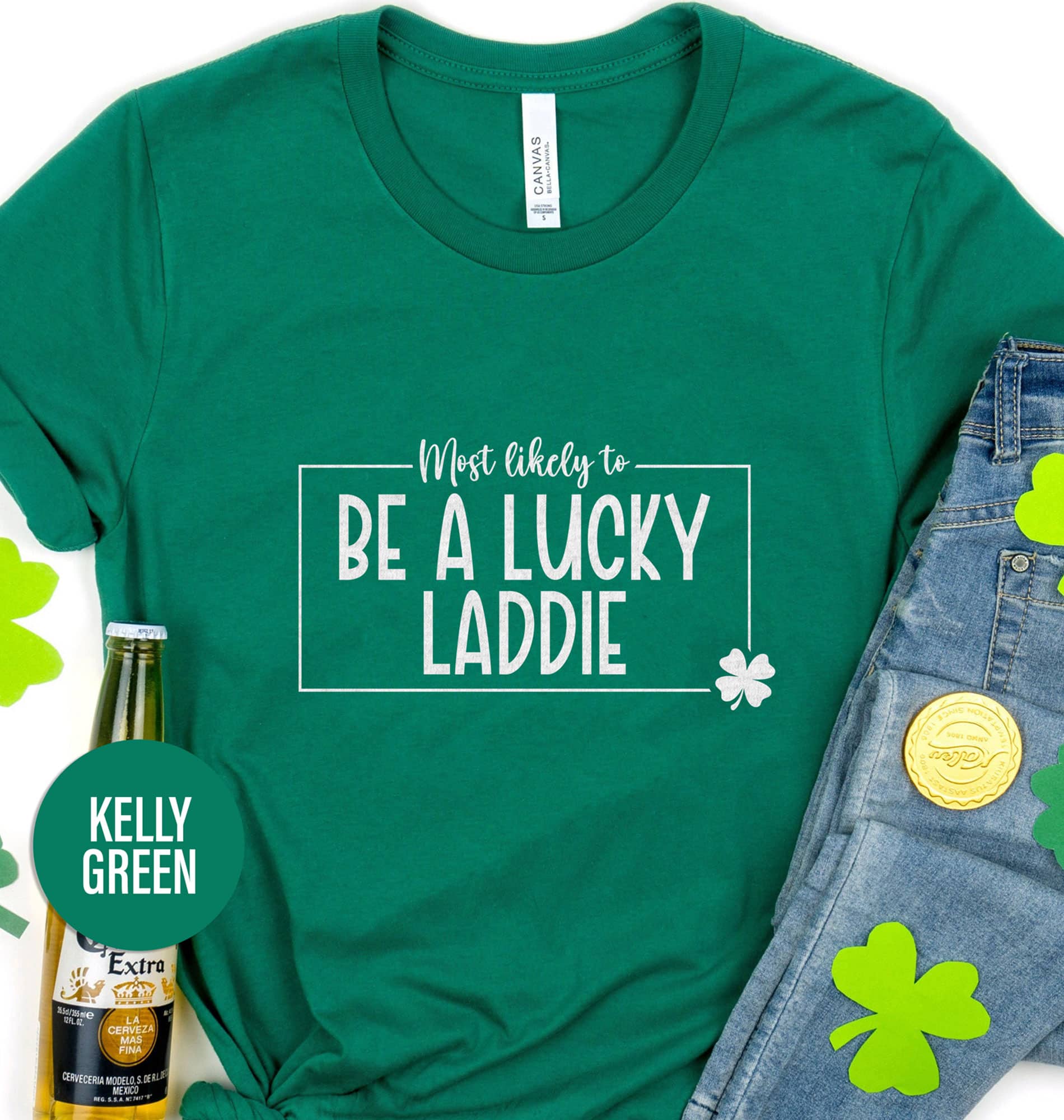 Most Likely to Be a Lucky Laddie St. Patrick’s Day T shirt