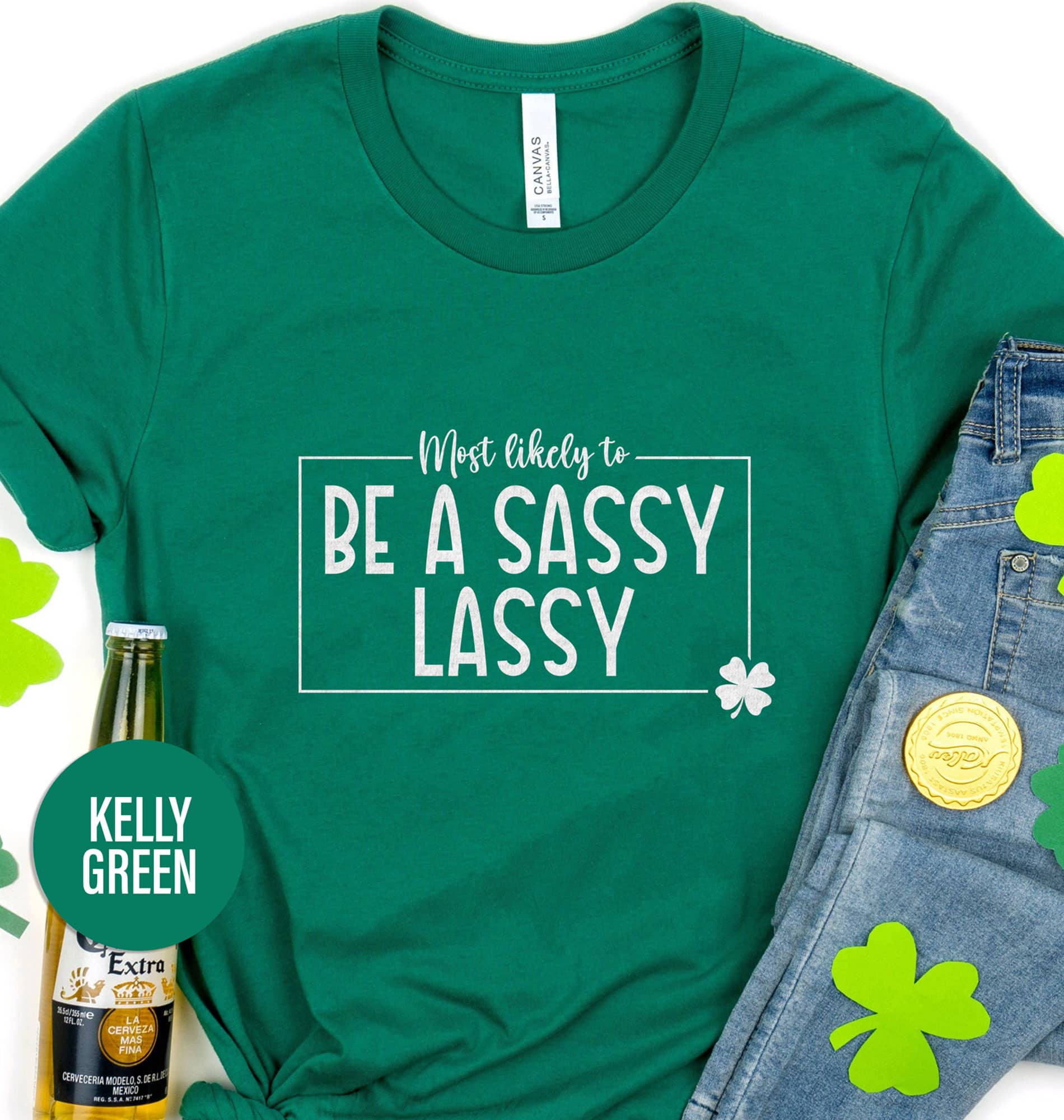 Most Likely to Be a Sassy Lassy T- St. Patrick’s Day T shirt