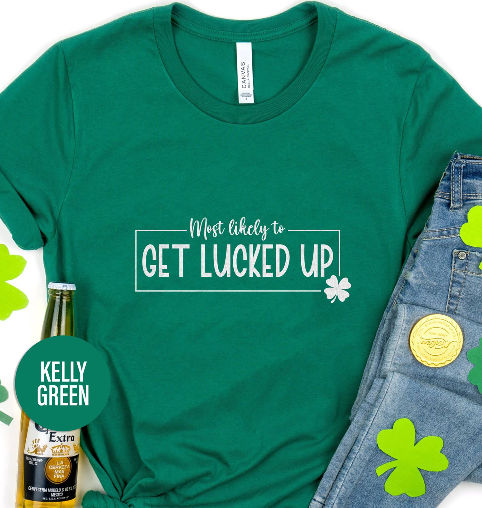 Most Likely to Get Lucked Up Tee St. Patrick’s Day T shirt