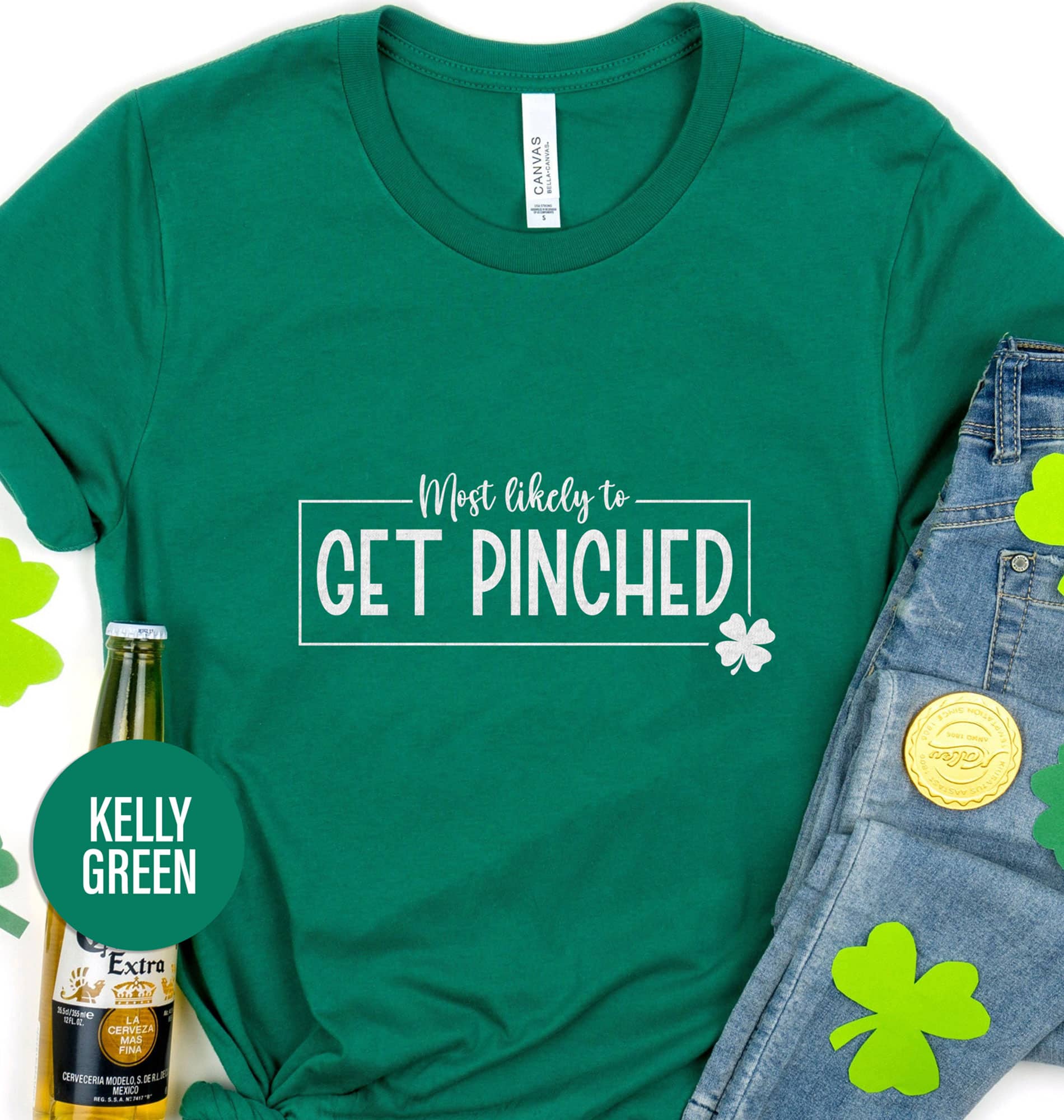 Most Likely to Get Pinched Tee St. Patrick’s Day T shirt