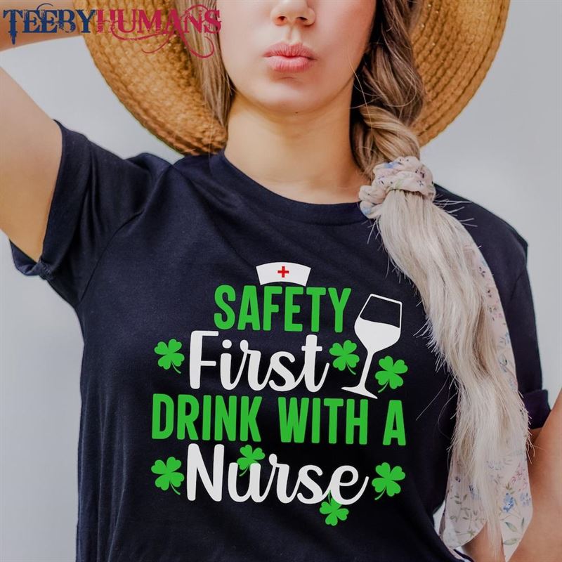 Nurse T Shirt St Patrick T-Shirt Hoodie