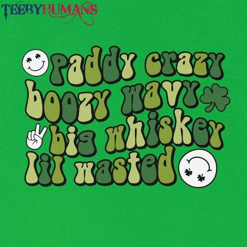 Paddy Crazy St Patrick’s Day T-Shirt Parade Irish Unisex Sweatshirt