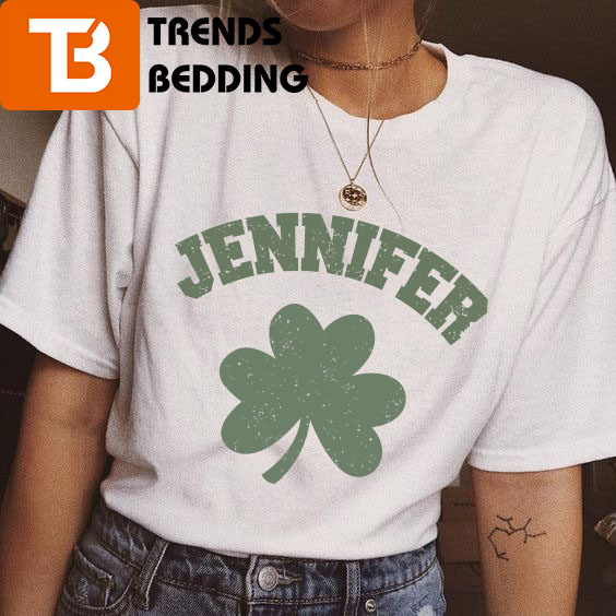 Personalized Last Name St Patrick’s Day Vintage Style Shirt