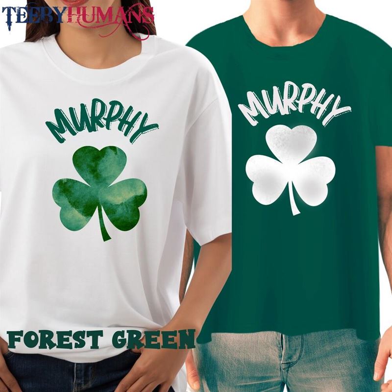 Personalized St Patrick’s Day T-Shirt Irish Shamrock Shirt For Kids Women Men Paddy Hoodie