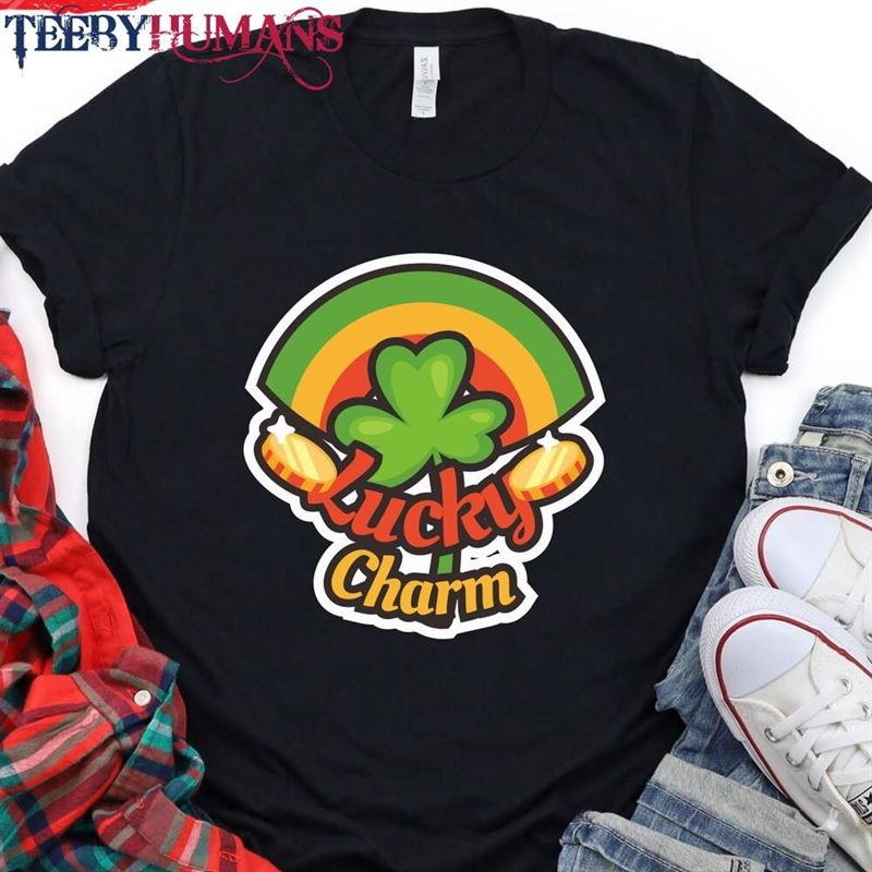 Rainbow Lucky Charm Shirt St Patrick’s T-Shirt Classic