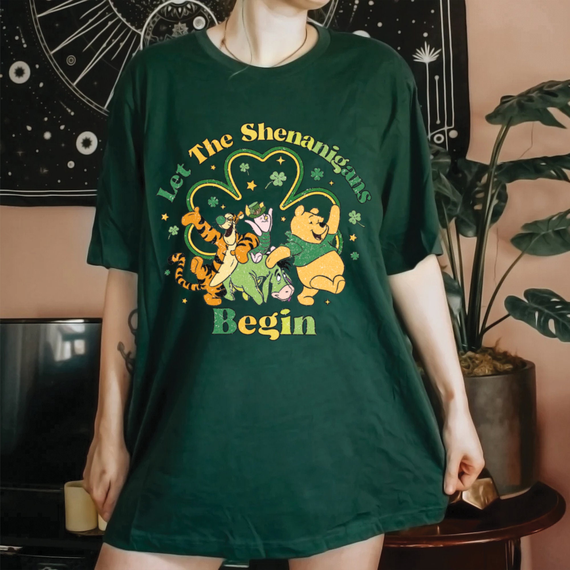 Retro Pooh And Friends Let The Shenanigans Begin Shirt