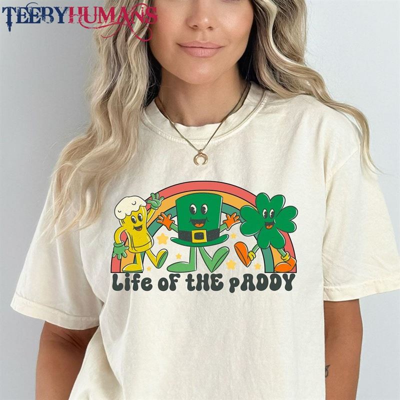 Retro Saint Patricks Day Tee St Paddys T-Shirt Classic Sweatshirt