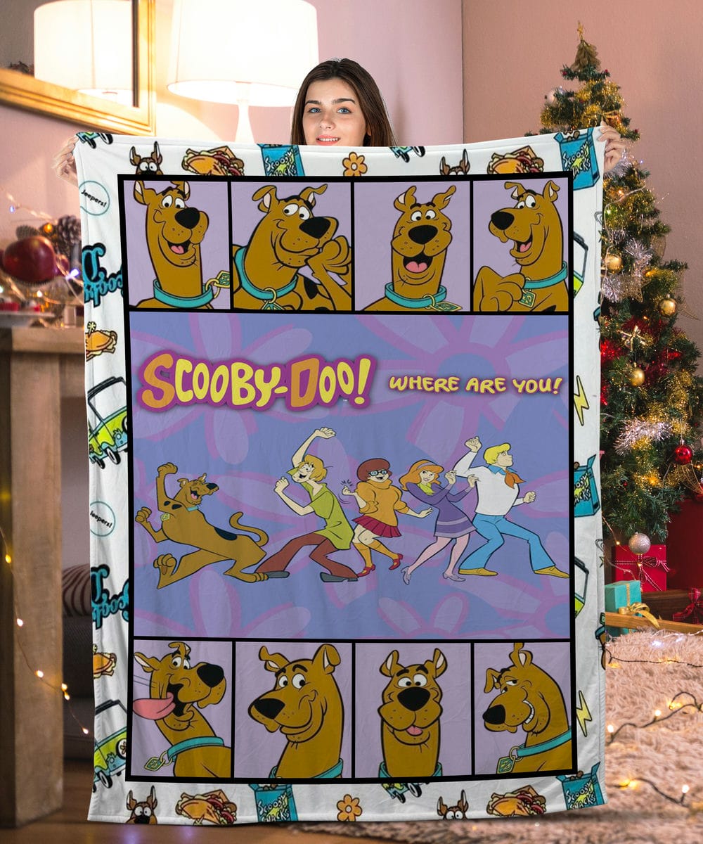 Scooby Doo Expressions Scooby Doo Blanket