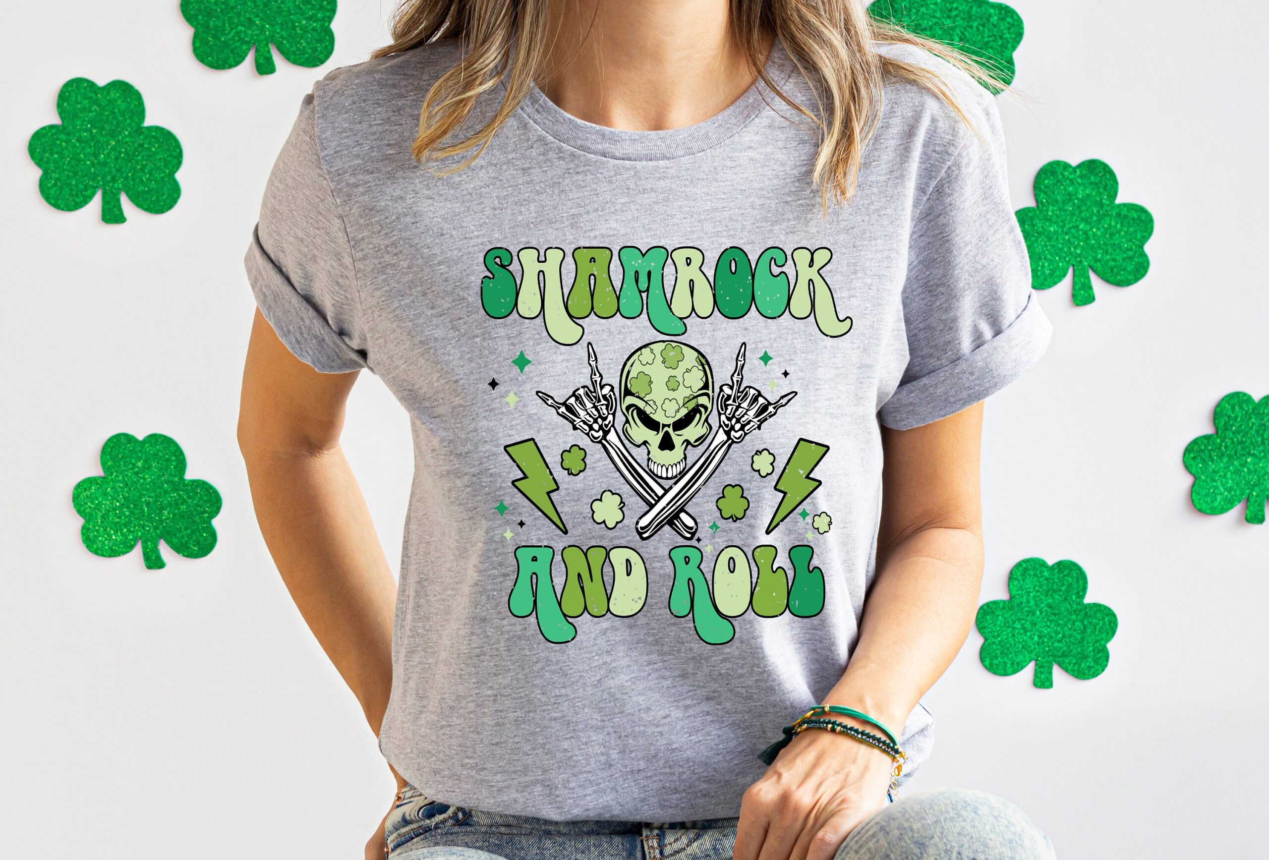 Shamrock And Roll St. Patrick’s Day Shirt