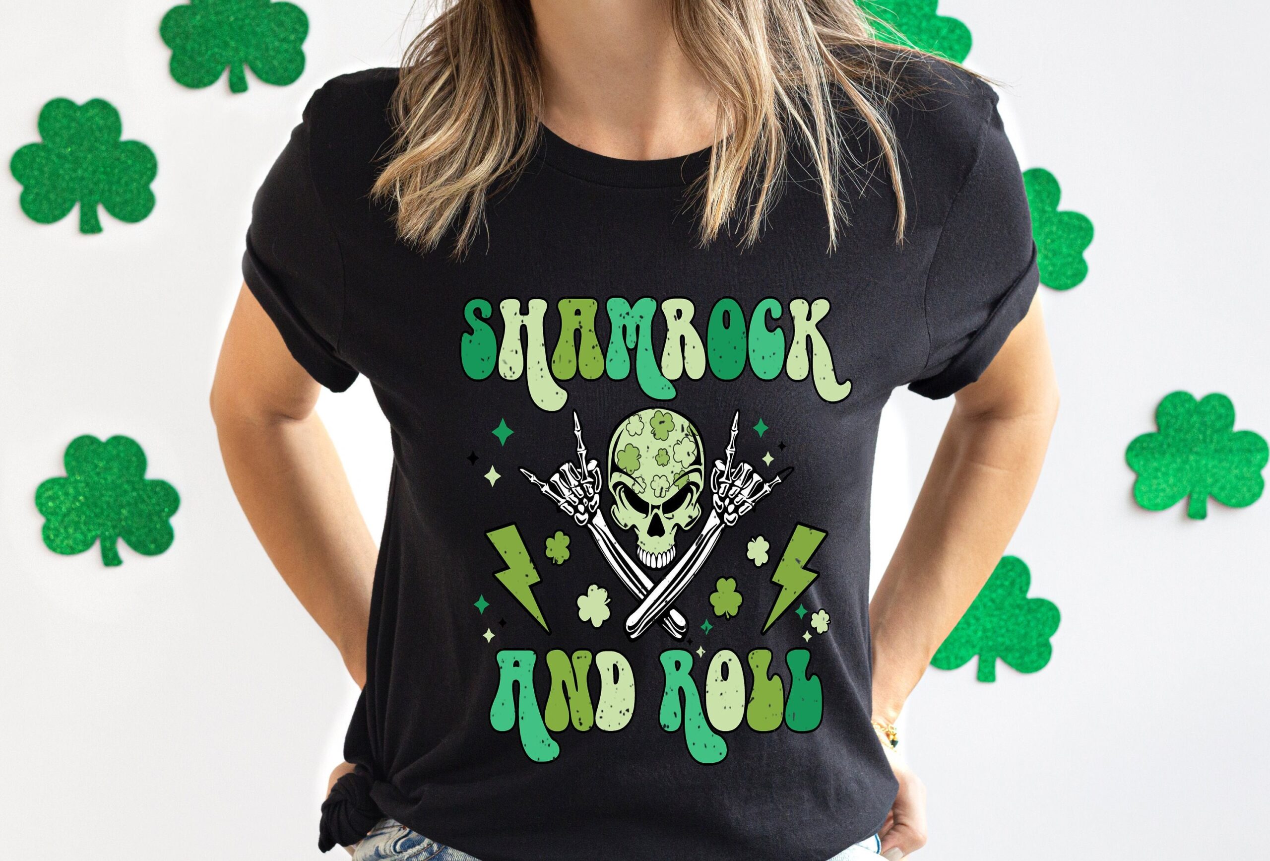 Shamrock And Roll St. Patrick’s Day Shirt