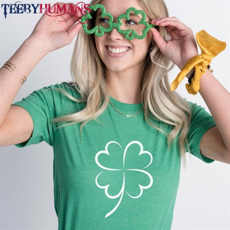 Shamrock St Patrick’s Day Shirt Clover Paddy Unisex Hoodie