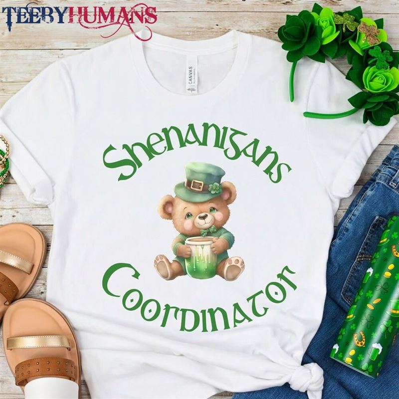 Shenanigans Coordinator Shirt St Patrick’s Day T-Shirt Sweatshirt Unisex