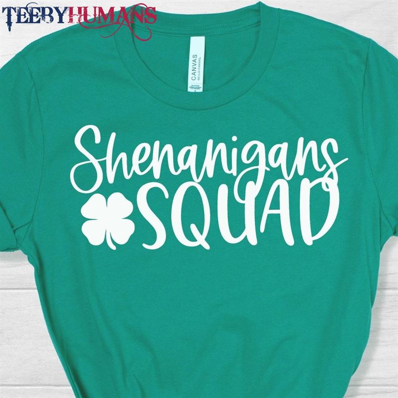 Shenanigans Squad Shirt Matching St Patricks Day Shirts Patrick Unisex Classic