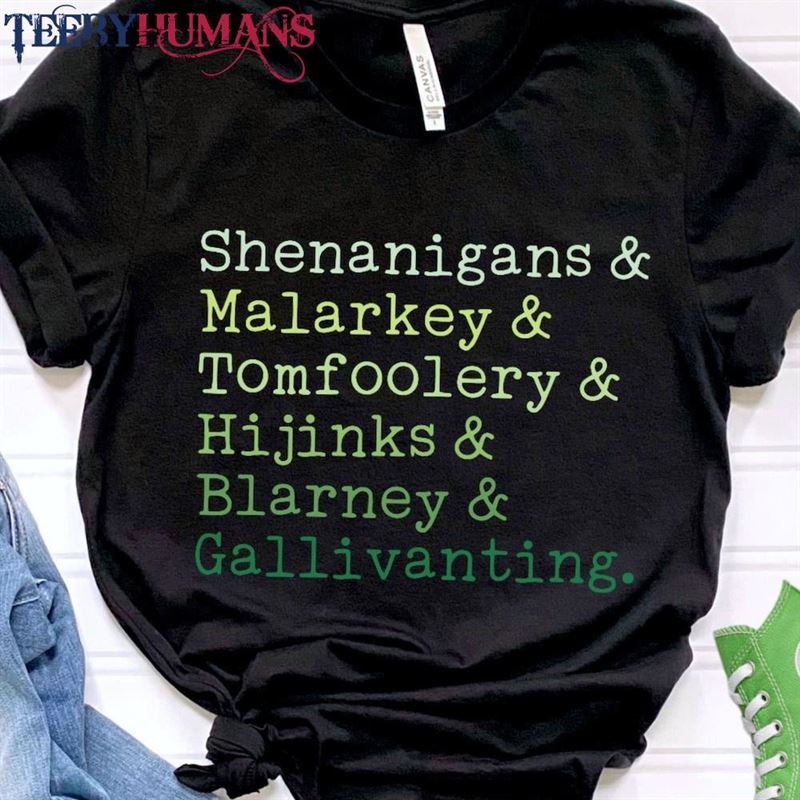 Shenanigans St Patricks Day Shirt Paddy’s Group Shirts Hoodie Classic