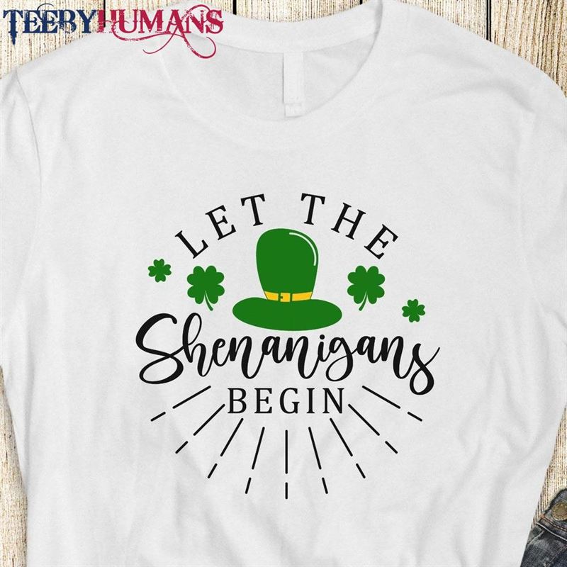 Shenanigans T-Shirt St Patrick’s Day Unisex Classic