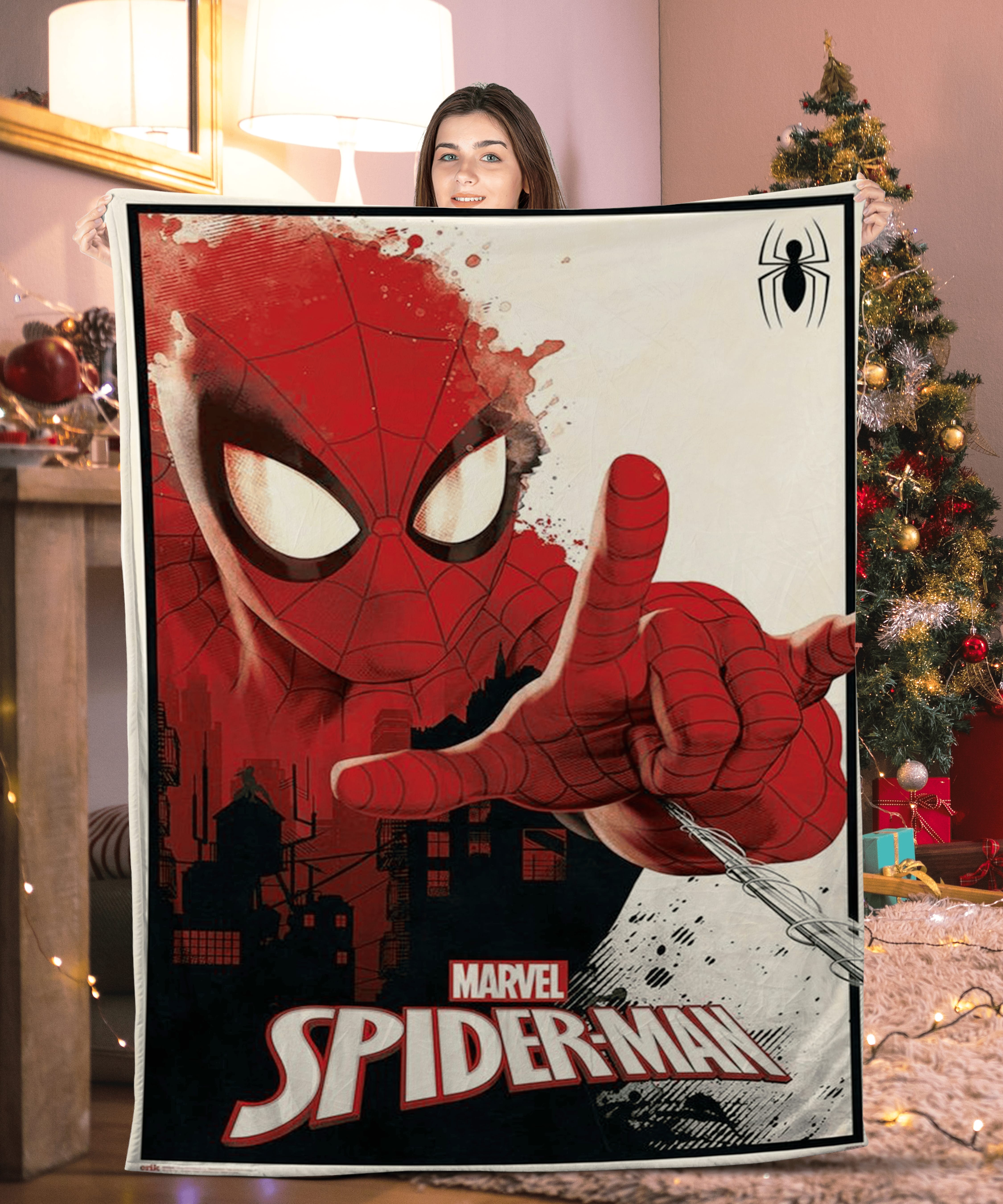 Spider Man Far From Home Blanket