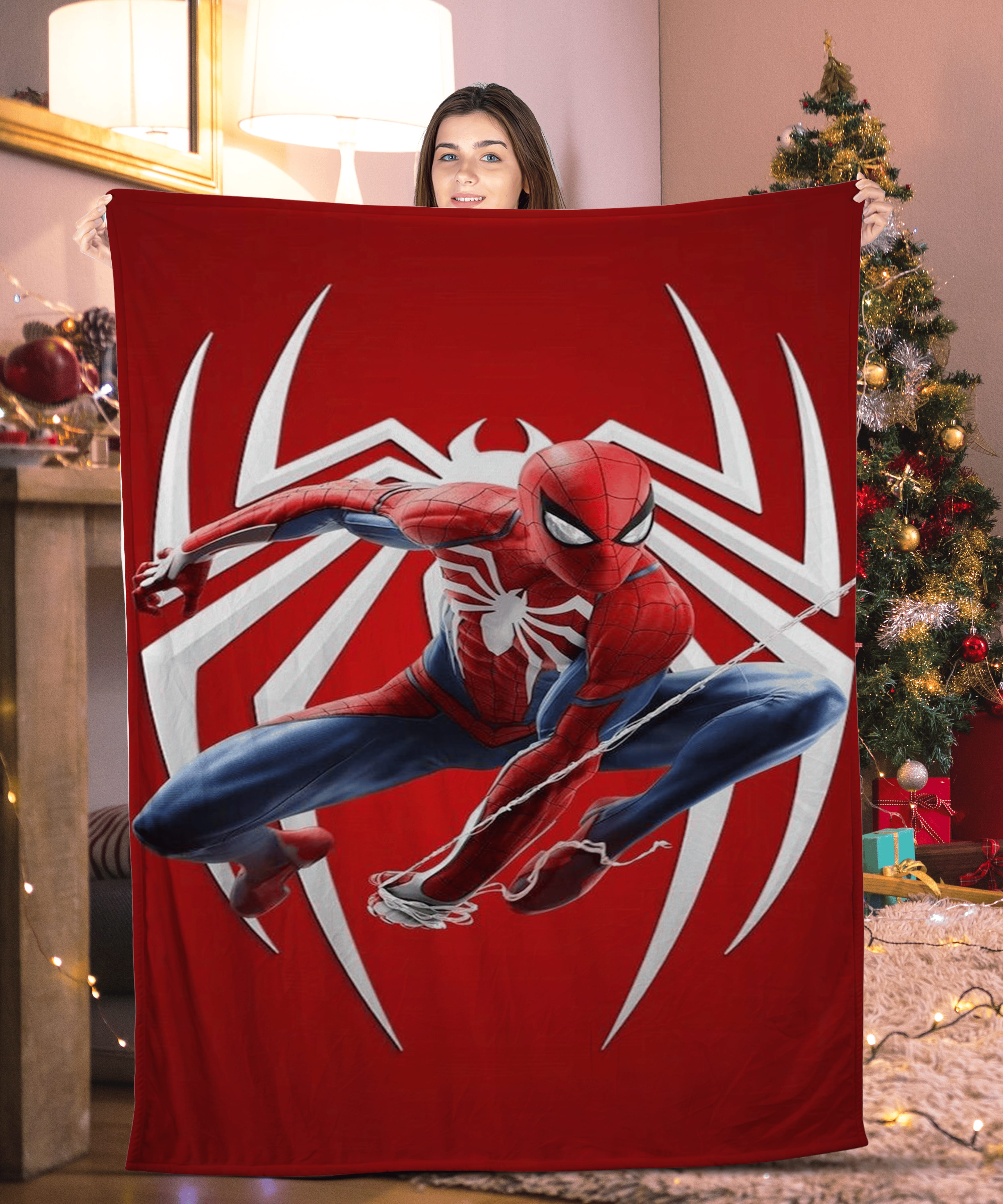 SpiderMan Throw Blanket