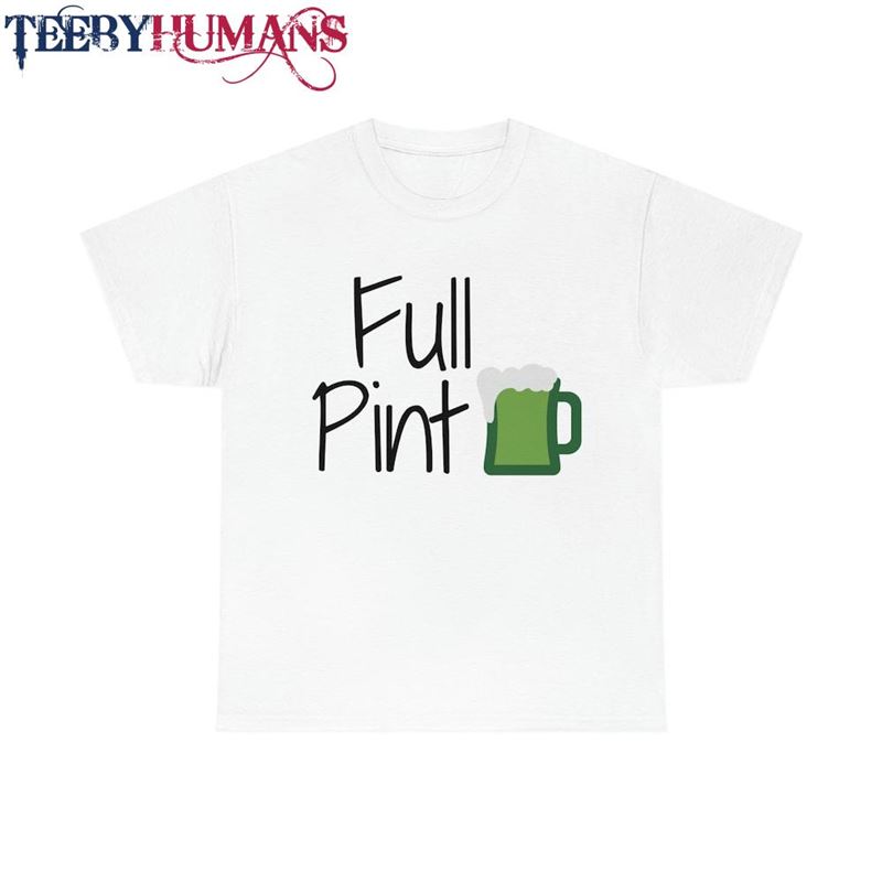 St Patricks Day For Men Full Pint Half Unisex Classic