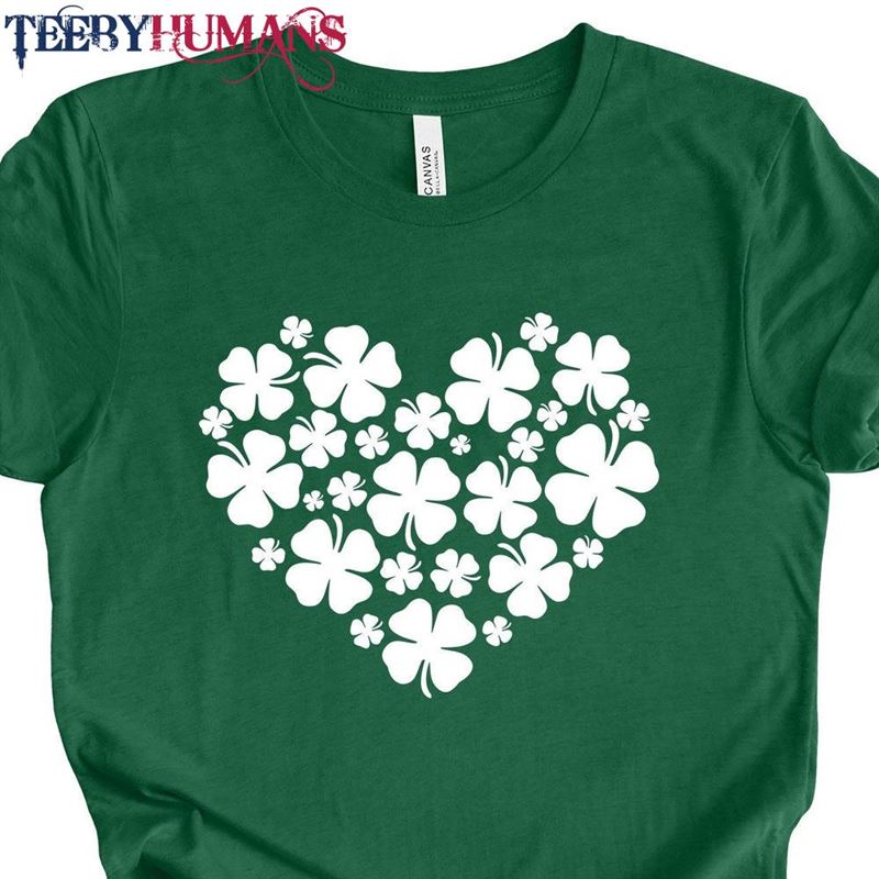 St Patrick’s Day Four Leaf Clovers Unisex Sweatshirt