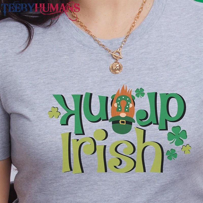 St Patrick’s Day Funny Gnome Drinking Shirt Drunk Irish Classic Unisex