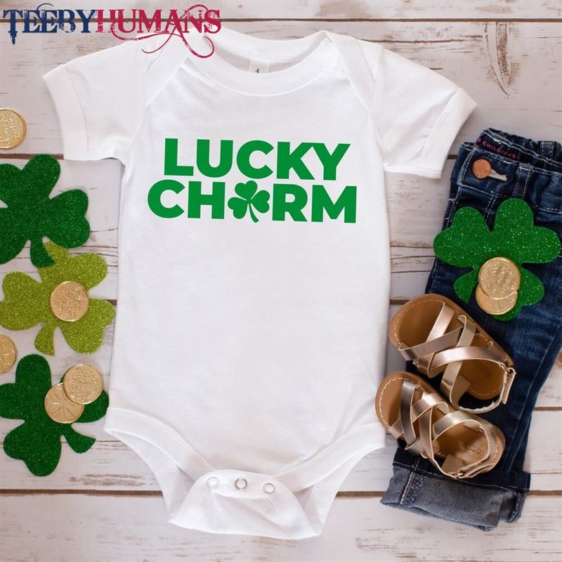 St Patrick’s Day Kids Shirt Lucky Charm Hoodie Unisex