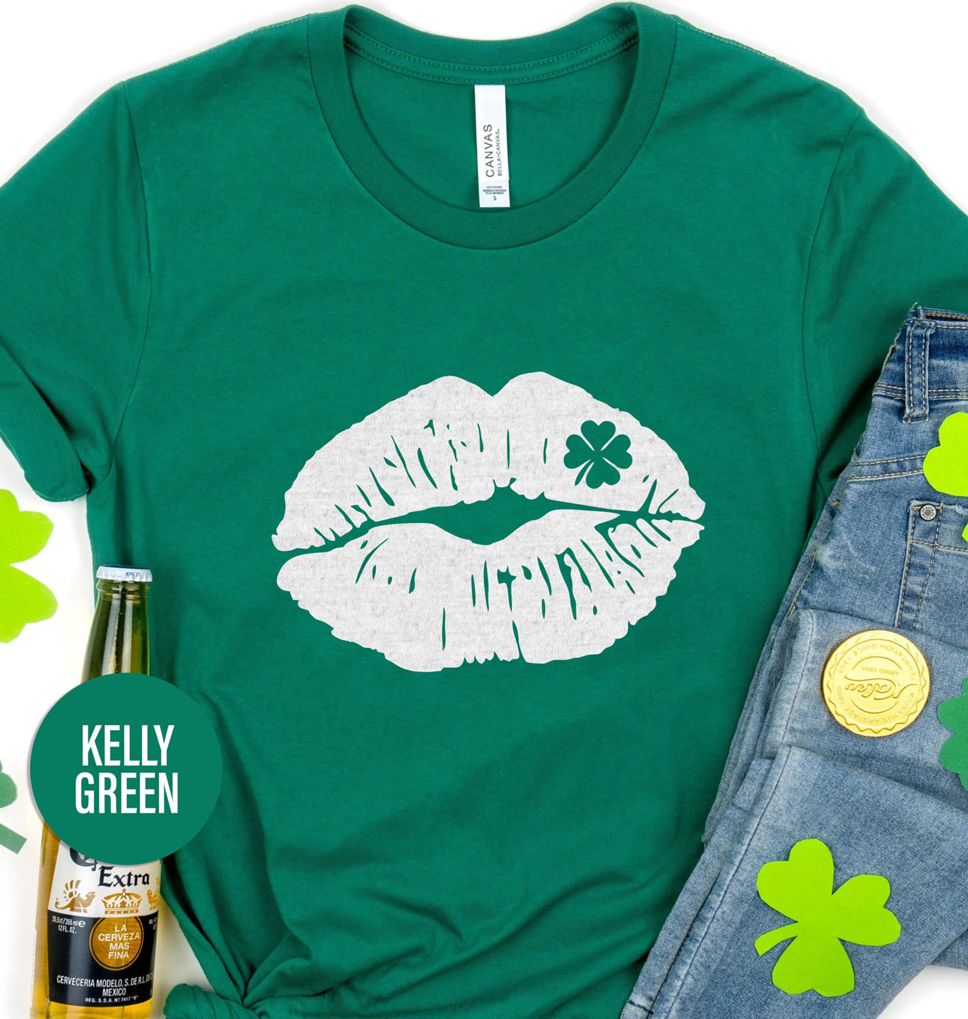 St Patricks Day Kisses T St. Patrick’s Day T shirt