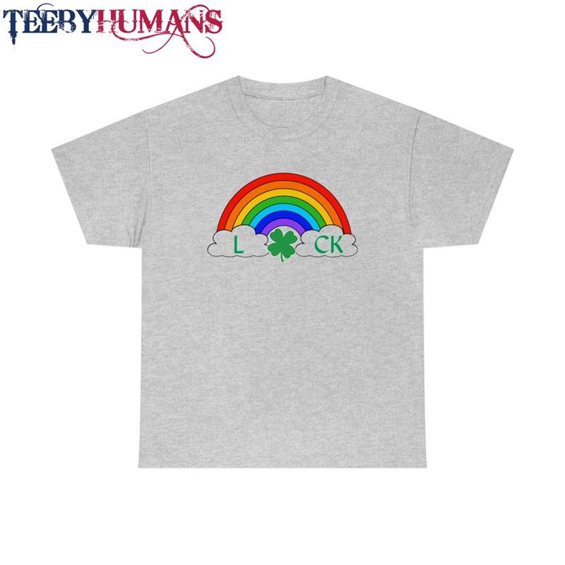 St Patrick’s Day Rainbow Luck Unisex Hoodie