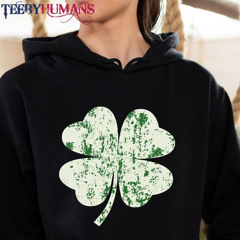 St Patrick’s Day Shamrock Sweatshirt Shirt Patricks Hoodie Drinking Shenanigans Irish Lace Up Unisex