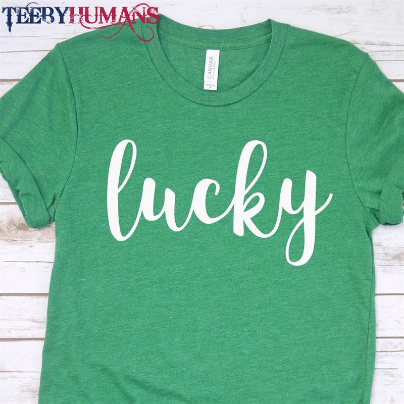 St Patricks Day Shirt For Women Lucky Irish Graphic Tee Unisex Hoodie