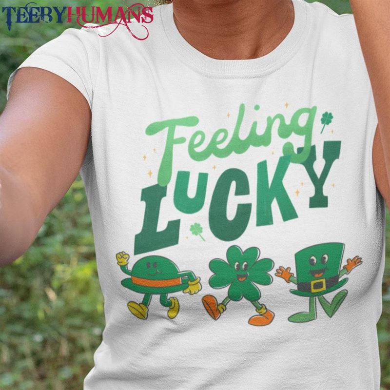 St Patricks Day Shirt Funny Lucky Hoodie Sweatshirt