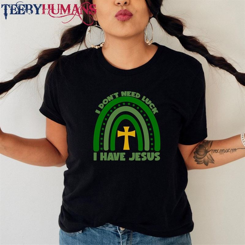 St Patrick’s Day Shirt Jesus Sweatshirt Classic