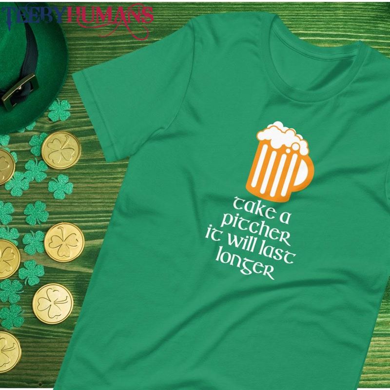 St Patrick’s Day Shirt Take A Pitcher T-Shirt Classic