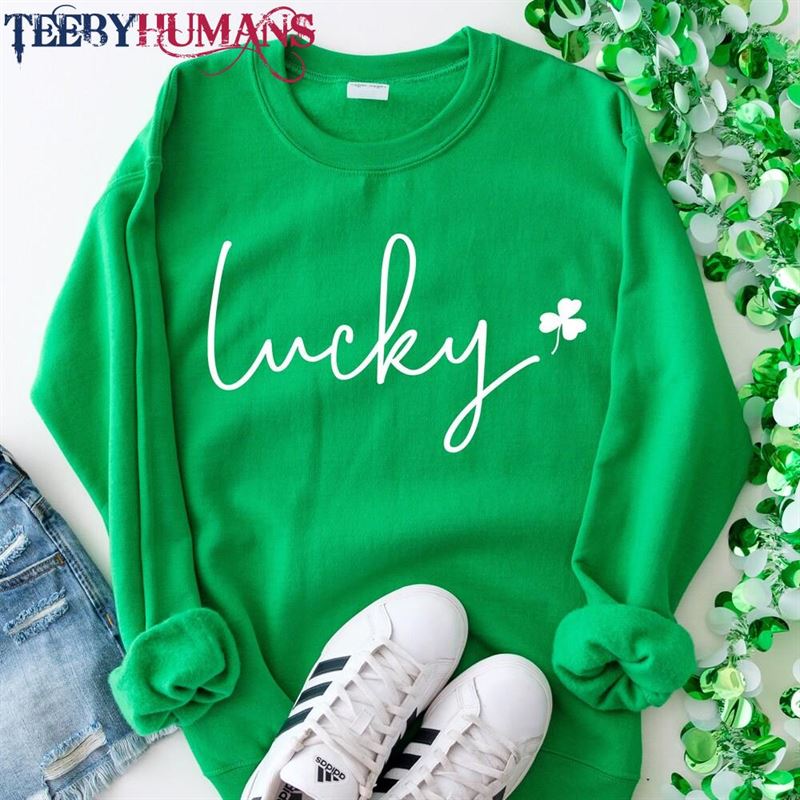 St Patricks Day Sweatshirt Women’s Saint Paddy Unisex Hoodie