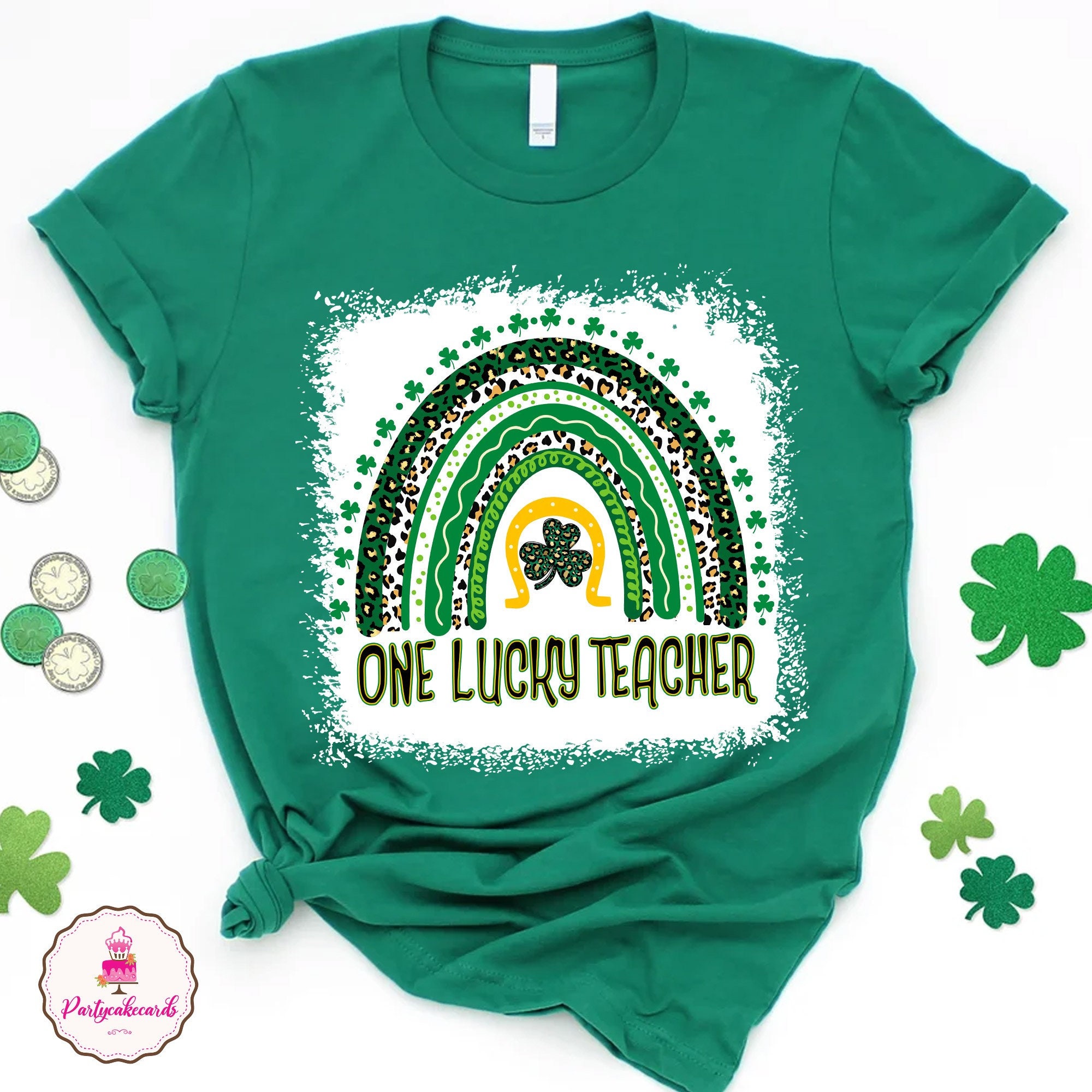 St Patrick’s Day Teacher Green Shamrock Shirt