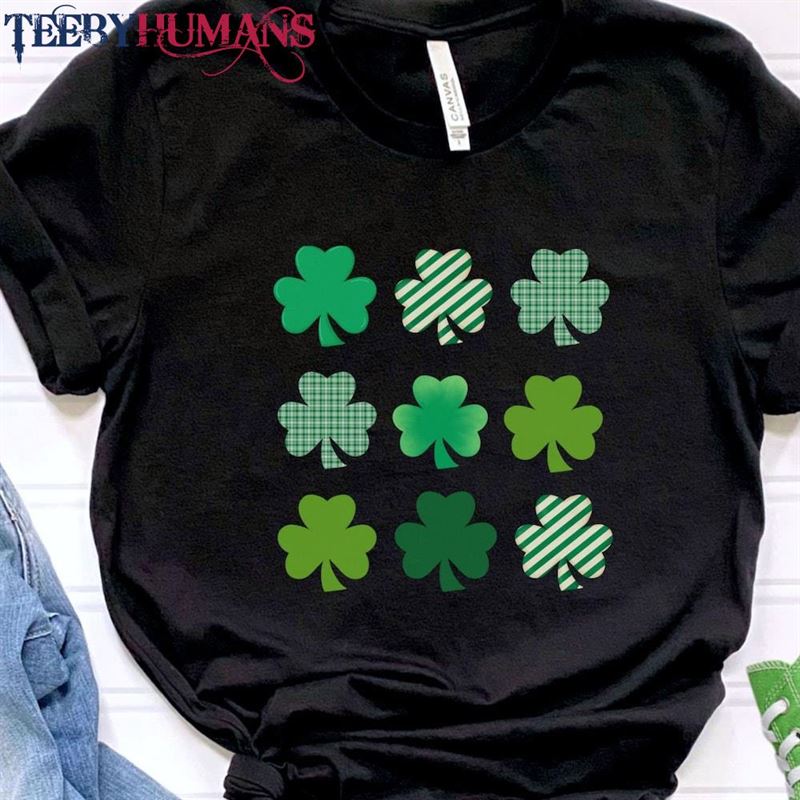 St Patrick’s Day Women Shamrock T-Shirt Hoodie